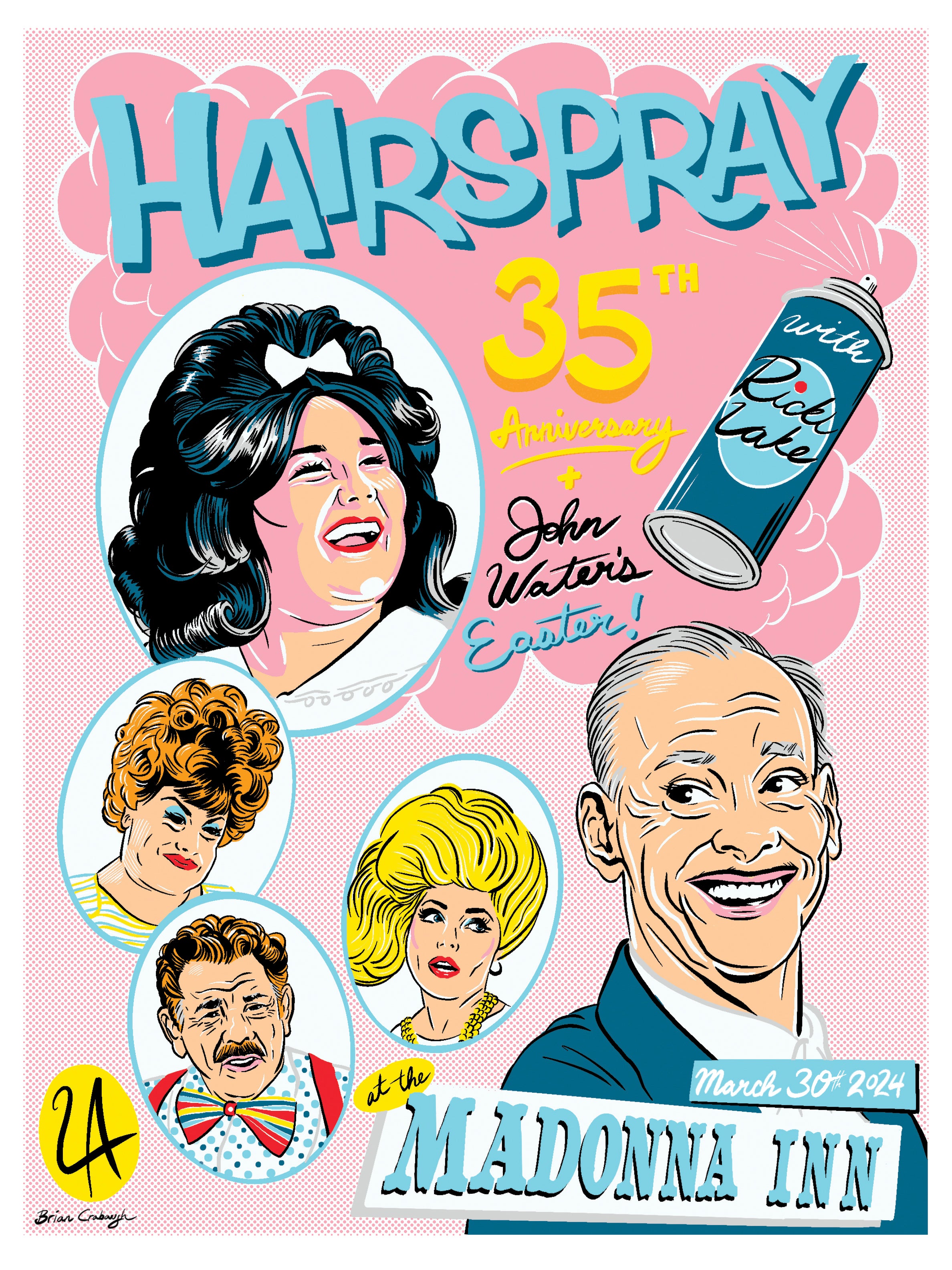 John Waters Easter 2024 at Madonna Inn w/ Ricki Lake Lethal Amounts