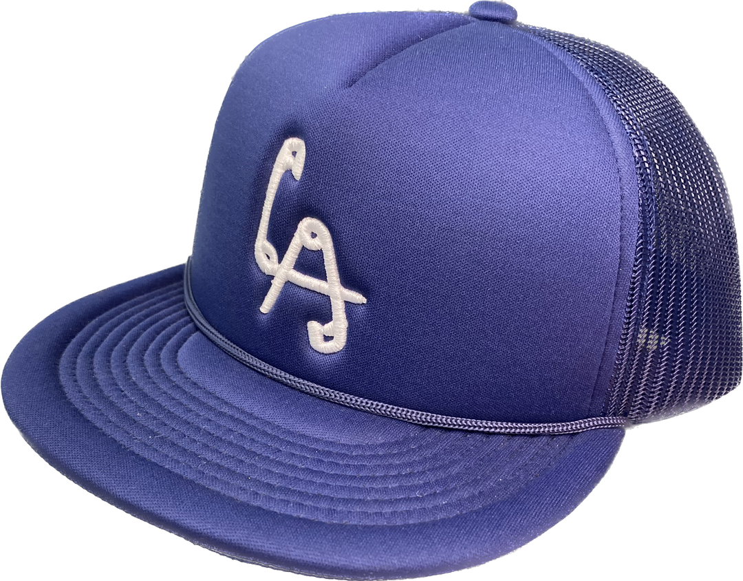 Classic LA Logo Snapback Blue Foam Mesh