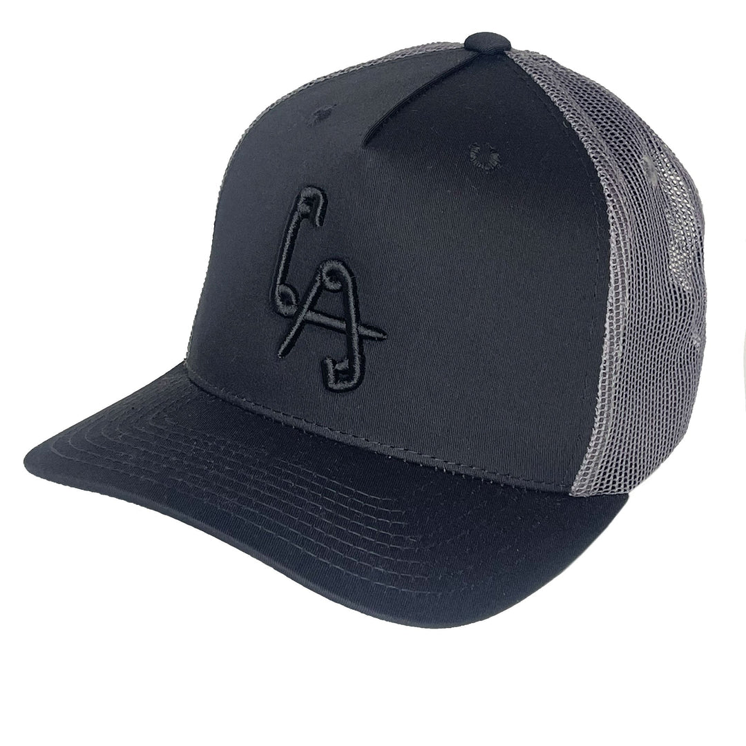 Classic LA Logo Snapback Grey Mesh/Black