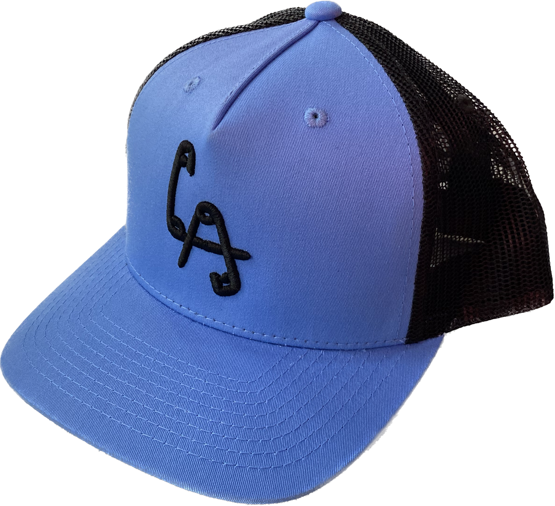 Classic LA Logo Snapback Baby Blue Canvas