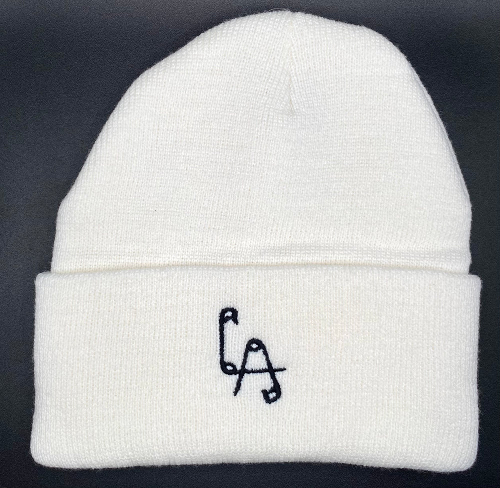 Knitted Beanie - Embroidered Logo