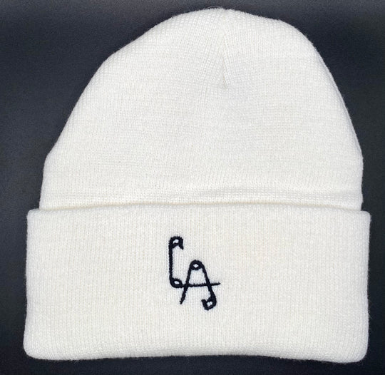 Knitted Beanie - Embroidered Logo