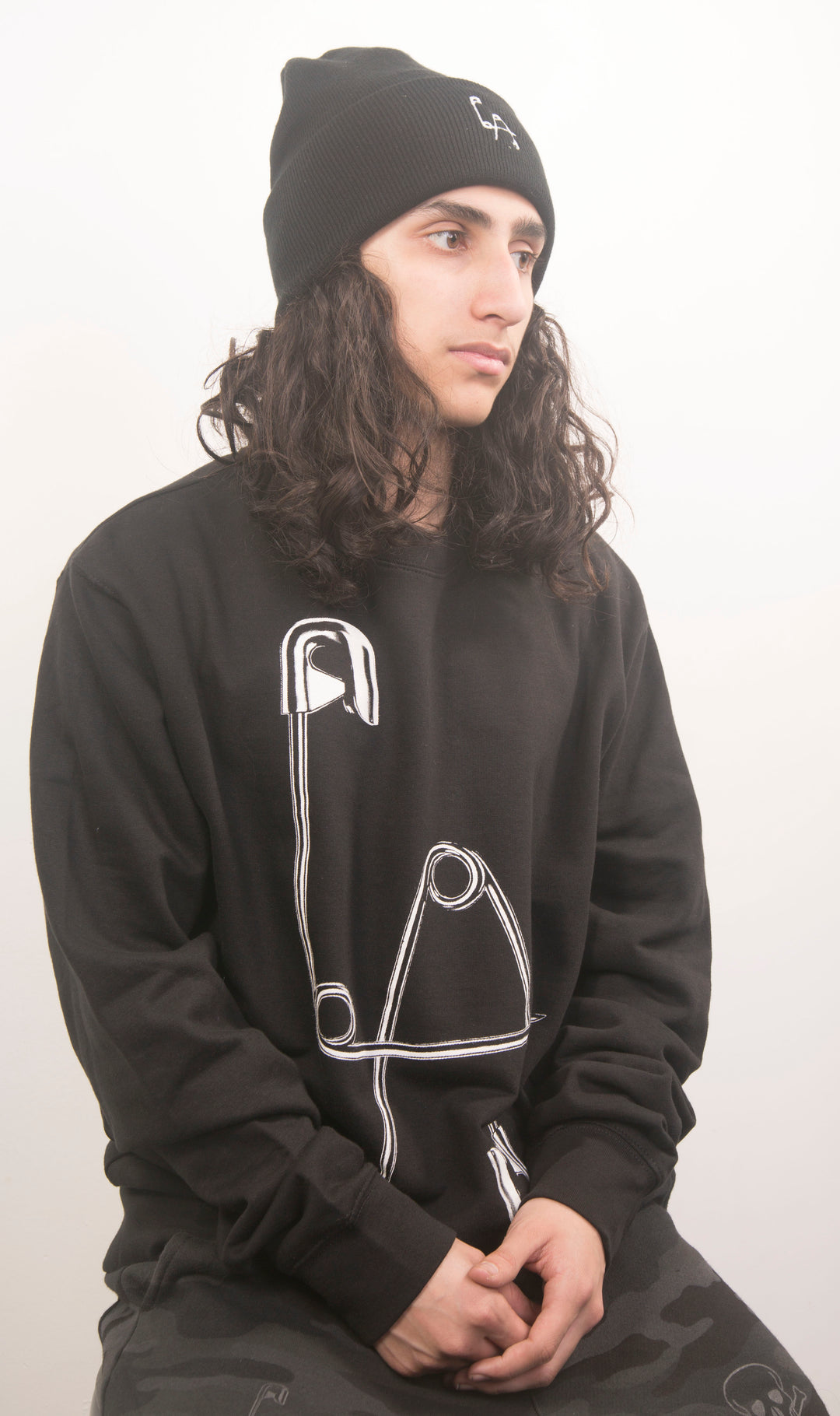 Knitted Beanie - Embroidered Logo